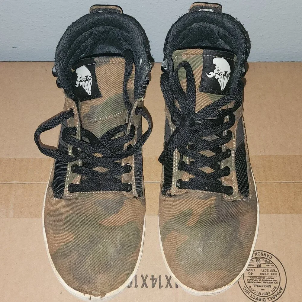 Mobb Deep X Supra Bandit Camo White Size 10 - Picture 4 of 12